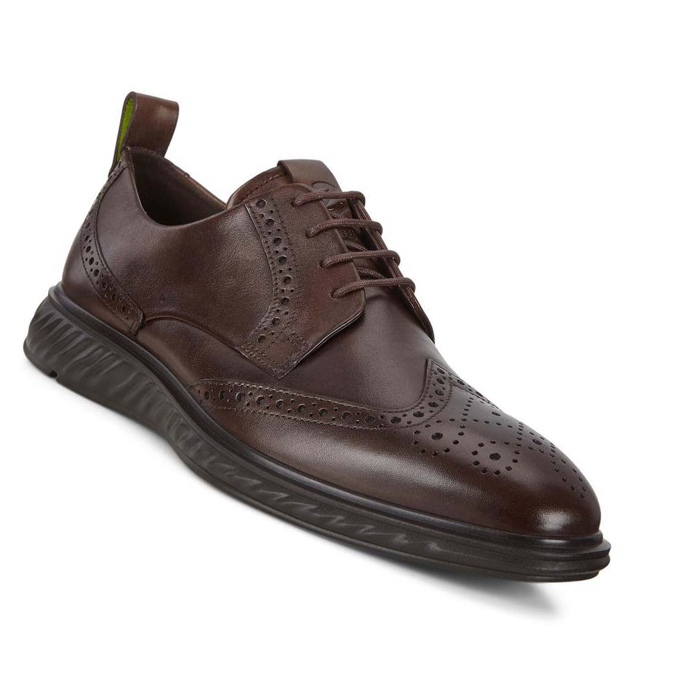 Ecco St.1 Hybrid Lite Wingtip Brogue Pensko Herre Brune | NO 530EBC